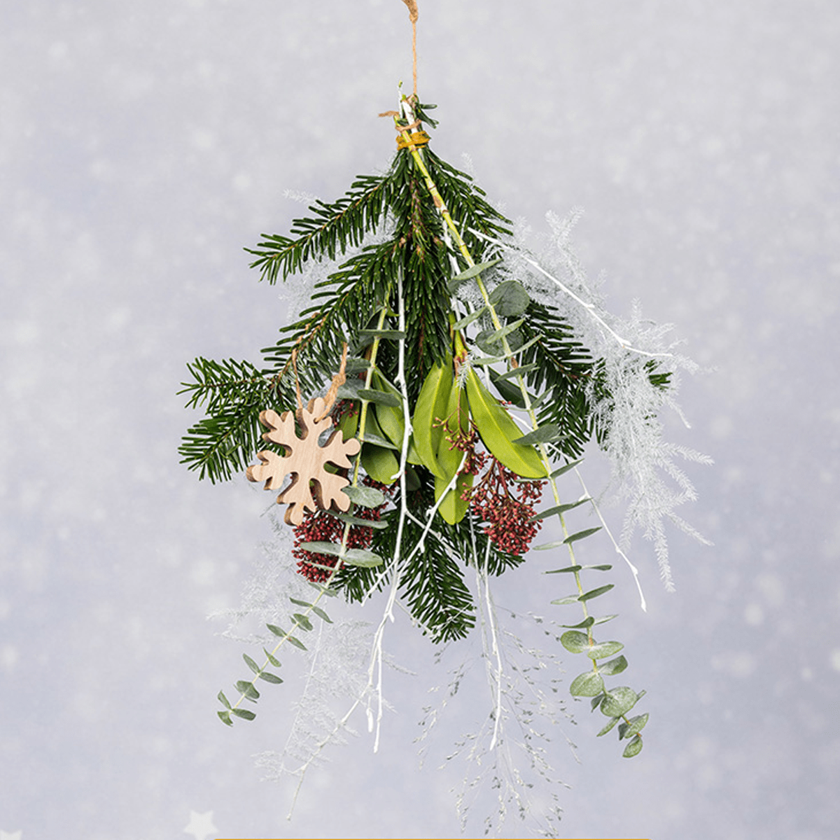 Kerststukje Mistletoe
