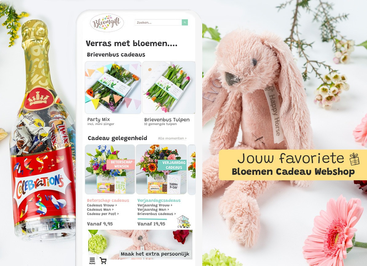 BloomGift bezorgd bloemen op tijd