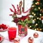 Kerstbox Joyful Christmas sfeerfoto op kersttafel