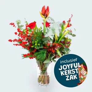 Kerstboeket Christmas Dream Modelfoto