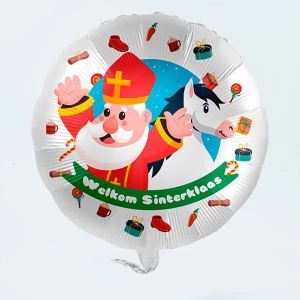 Ballon Welkom Sinterklaas