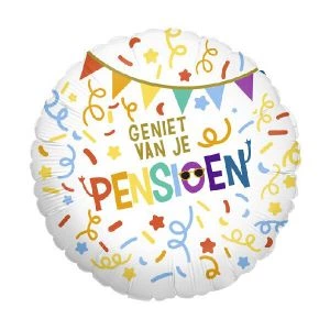 Geniet van je Pensioen (Ø35cm)