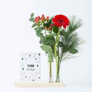 Kerst brievenbuscadeau Kaarthouder Fijne Kerst