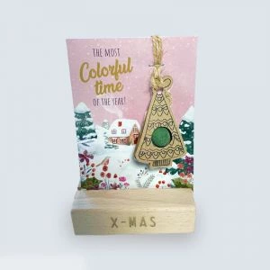 Kerstkaart met Hanger | Giftset