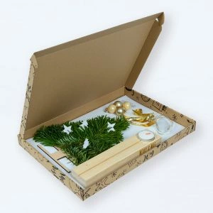 Mini Brievenbus Kerstboompje  