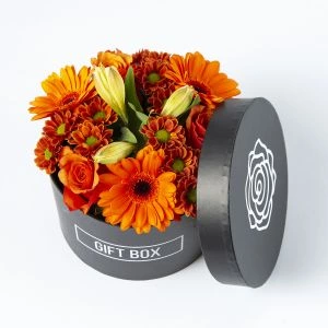 Oranje Bloementaartje