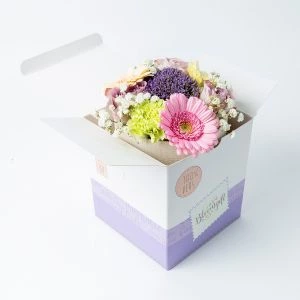 Pastel Bloementaartje