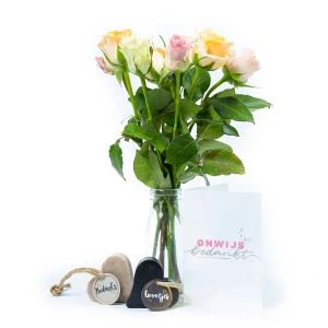 Brievenbus Rozen + Zeepje