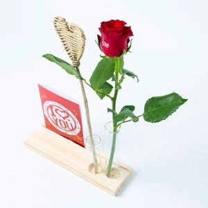 Valentijn kaarthouder Love (bovenaanzicht)