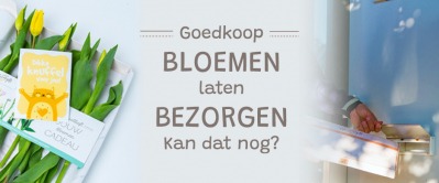Kan je nog goedkoop bloemen laten bezorgen?