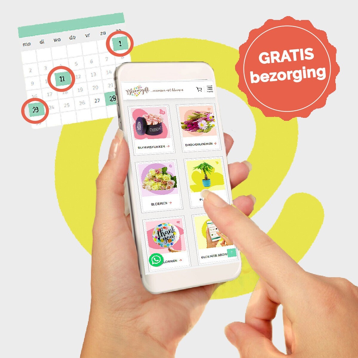 Bloemenabonnement afnemen